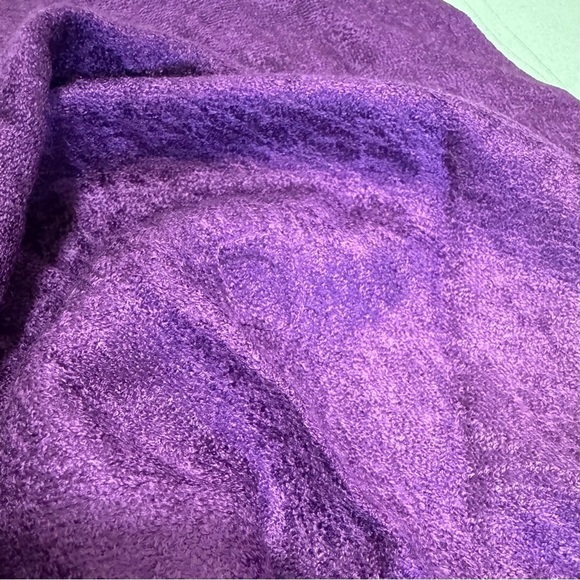 Pashmina Shawl Wrap Cashmere Silk Scarf in Purple/Lavender 26in x 75 in - Picture 11 of 16